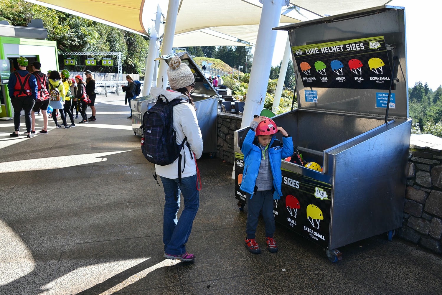 紐西蘭自助旅行。紐西蘭北島羅托魯瓦Rotorua Skyline & Luge 觀光纜車與小雪橇滑板車,世界上最長的Luge賽道 - 第9張圖