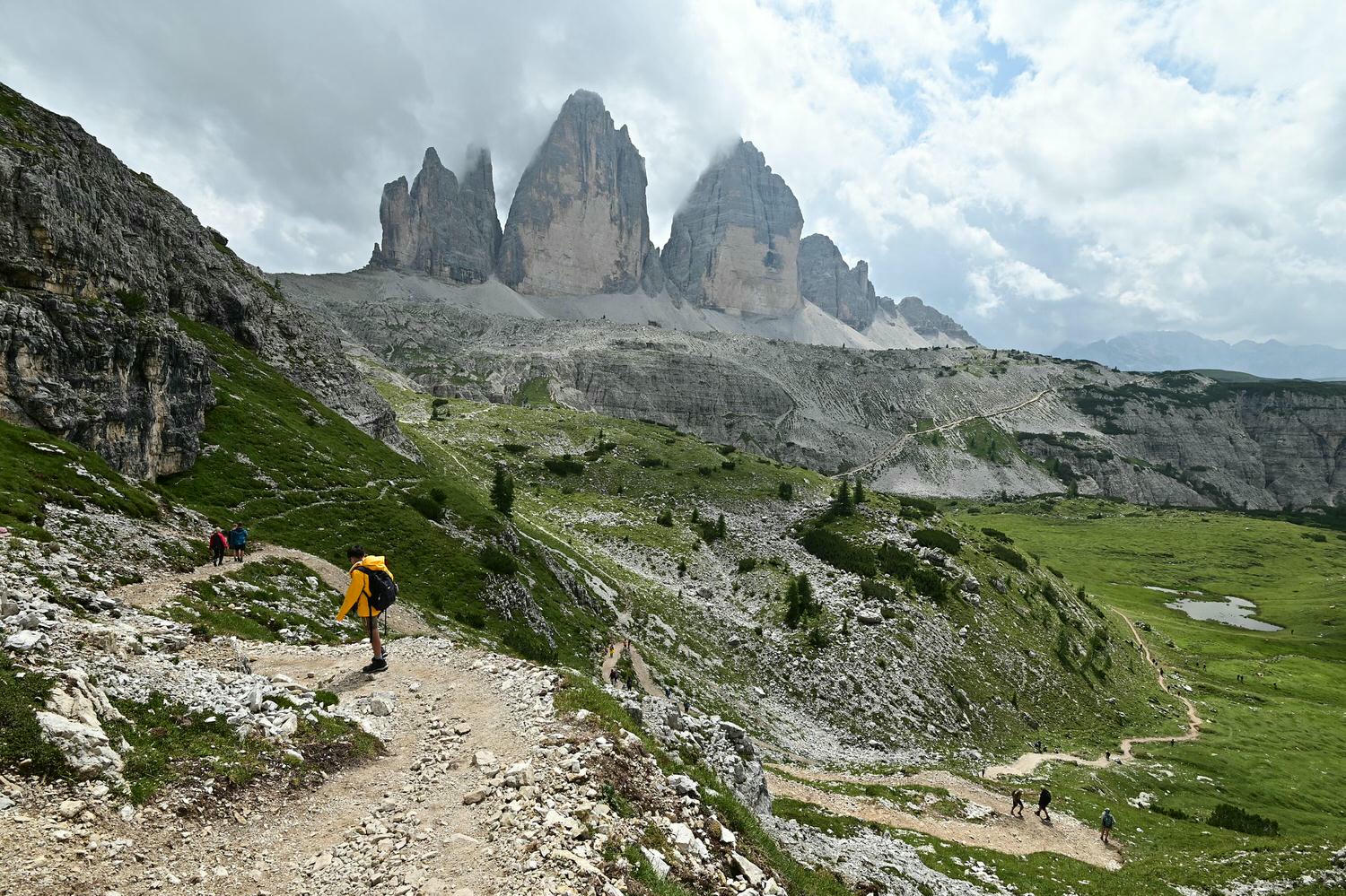 義大利。多洛米蒂Dolomites 拉瓦雷多三尖峰 Tre Cime di Lavaredo環狀健行路線,多洛米蒂必去景點! - 第2張圖