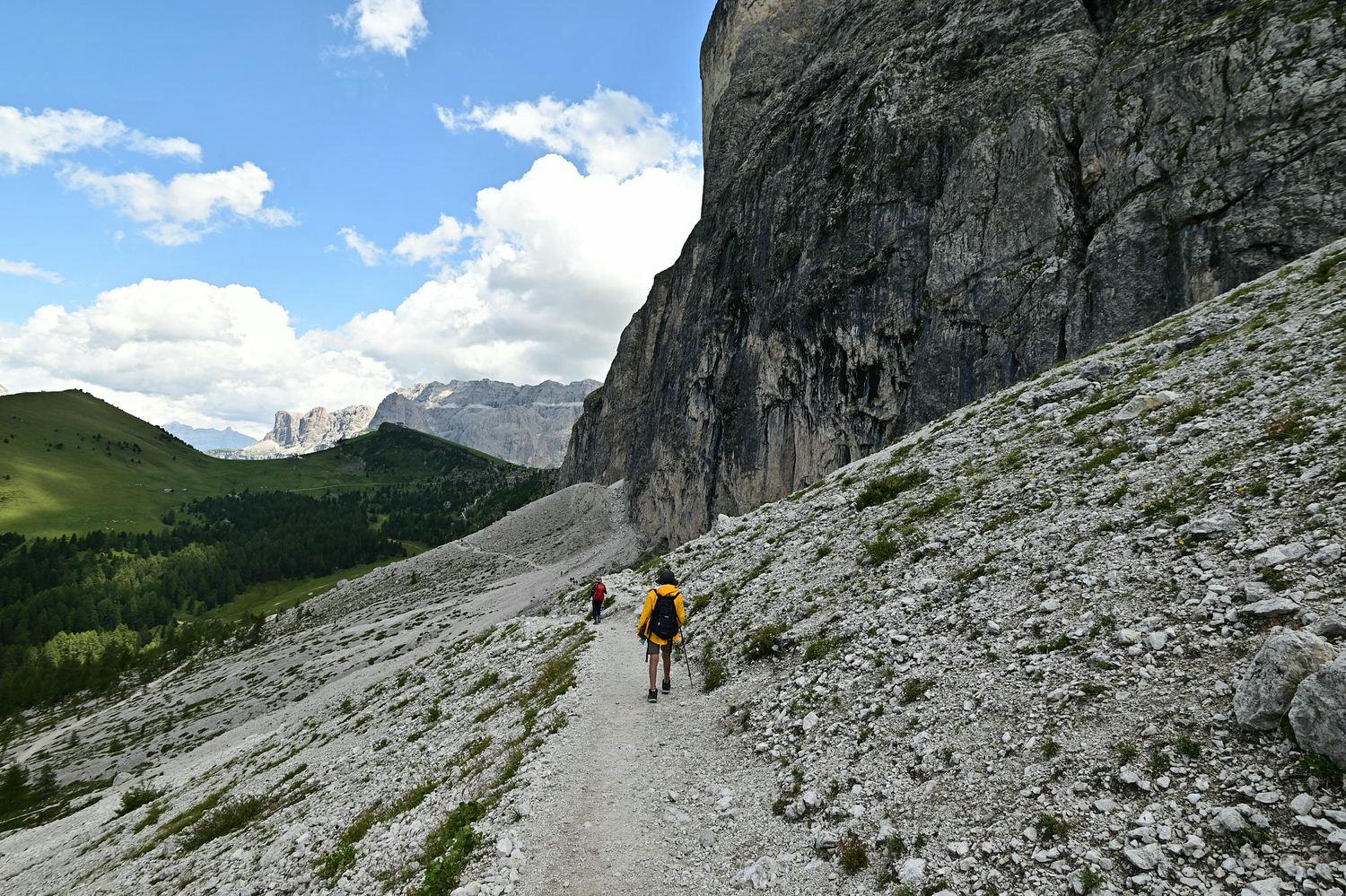 義大利。Dolomites多洛米蒂Val Gardena經典健行步道,Sassolungo環線 - 第41張圖