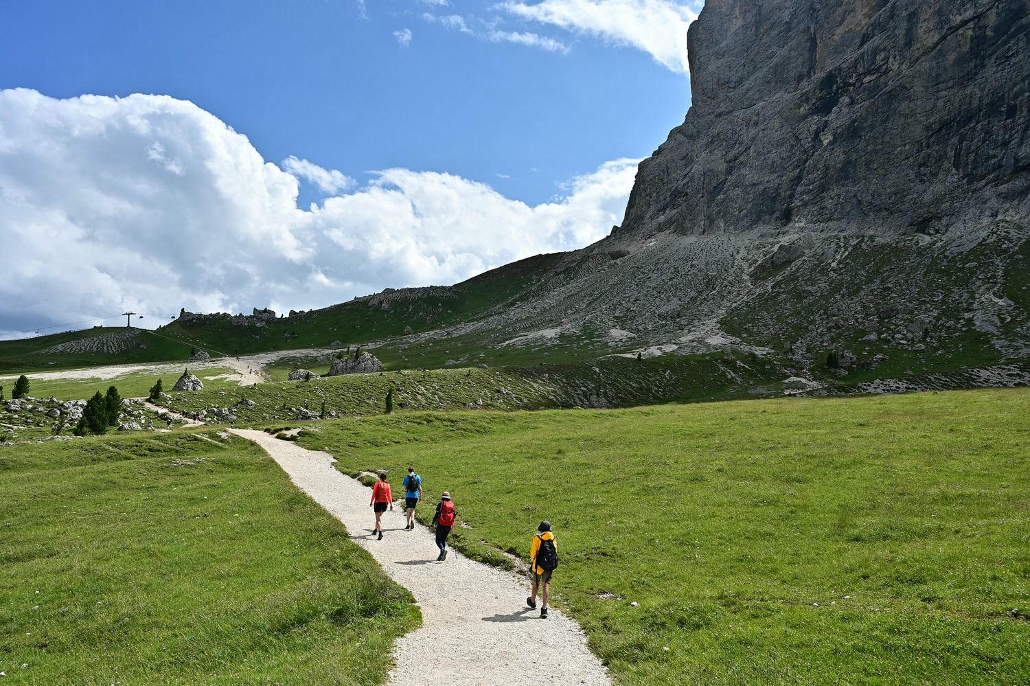義大利。Dolomites多洛米蒂Val Gardena經典健行步道,Sassolungo環線 - 第49張圖