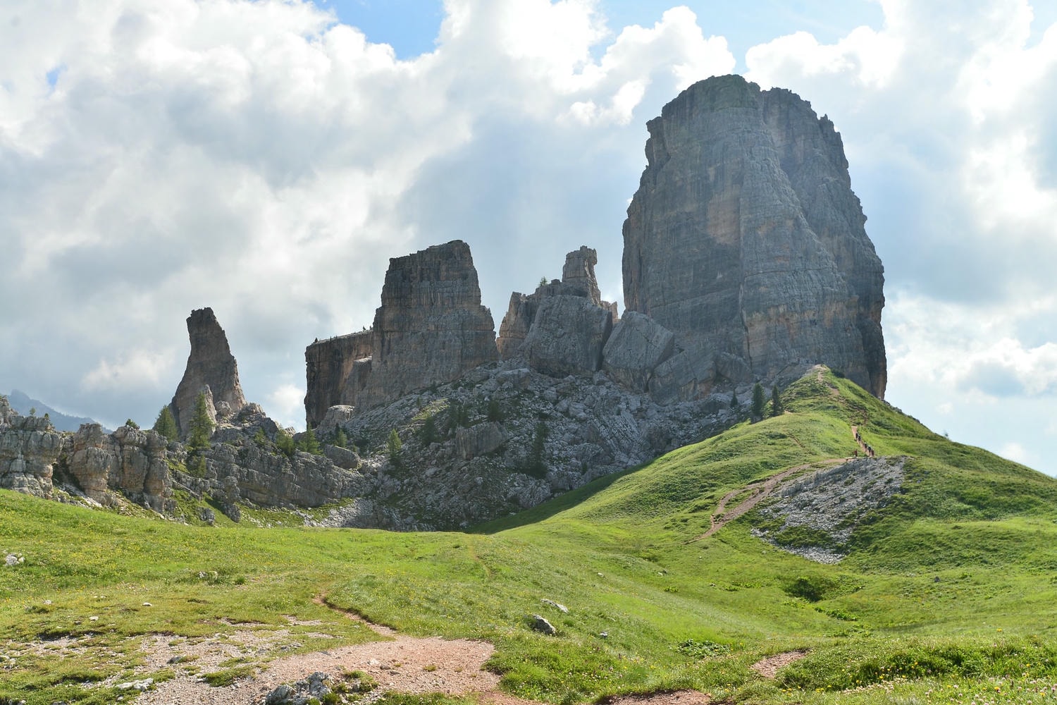 義大利。多洛米蒂Dolomites,五塔山The Cinque Torri交通資訊、健行步道推薦,Cortina d’Ampezzo地標之一! - 第10張圖