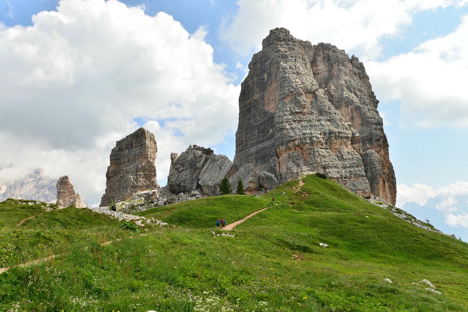 義大利。多洛米蒂Dolomites,五塔山The Cinque Torri交通資訊、健行步道推薦,Cortina d’Ampezzo地標之一! - 第1張圖