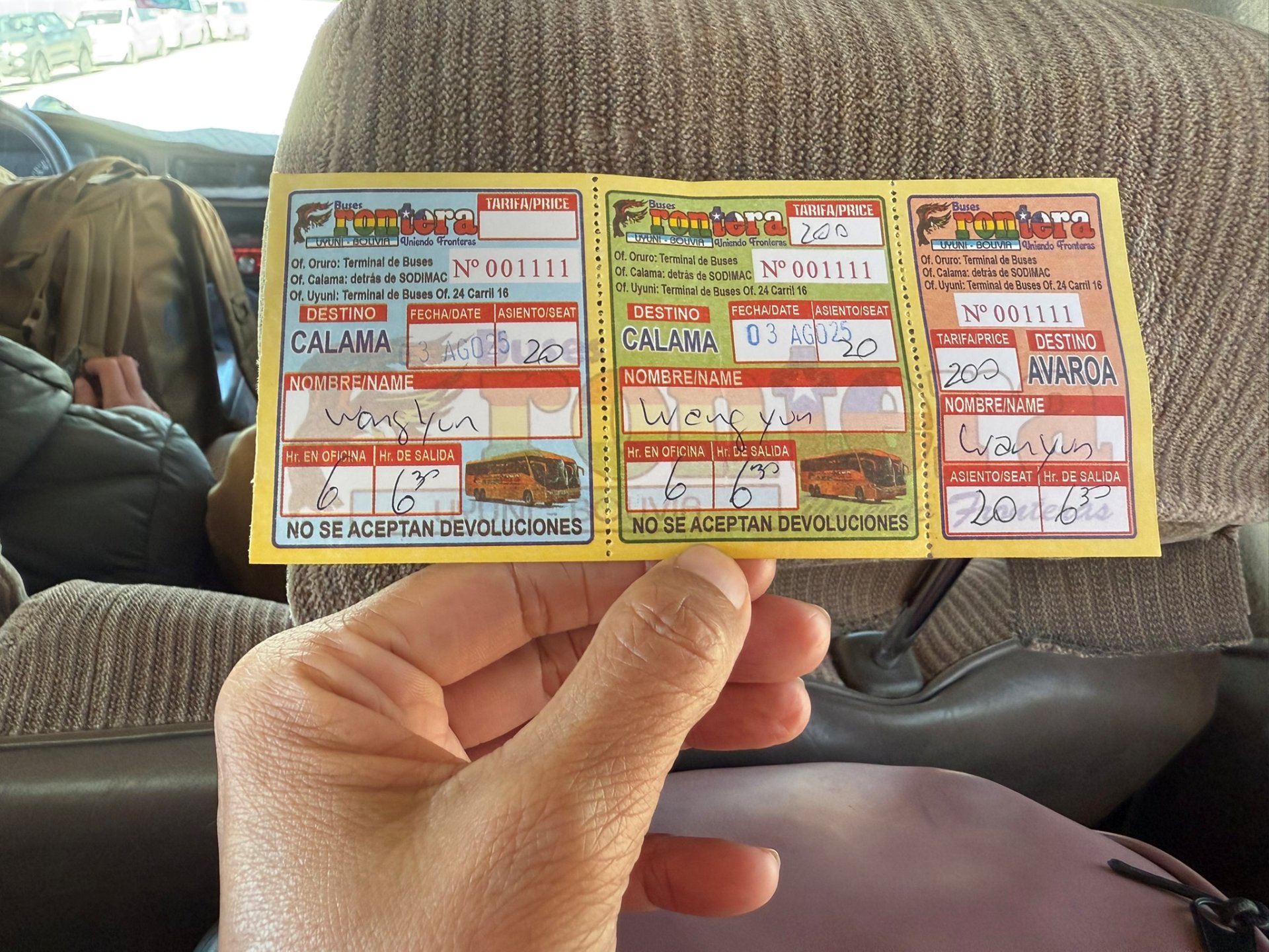 玻利維亞 Uyuni 經 Ollagüe 入境智利攻略|Hito Cajón 之外的替代路線(含 Calama 轉車 阿卡塔馬交通) - 第4張圖 玻利維亞 Uyuni 經 Ollagüe 入境智利攻略|Hito Cajón 之外的替代路線(含 Calama 轉車 阿卡塔馬交通)